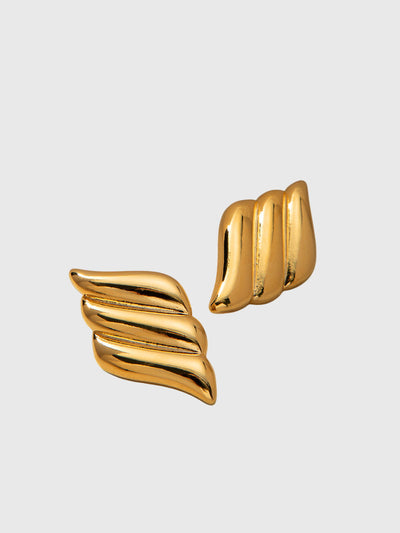 Aitana | Three Layer Wing Earrings