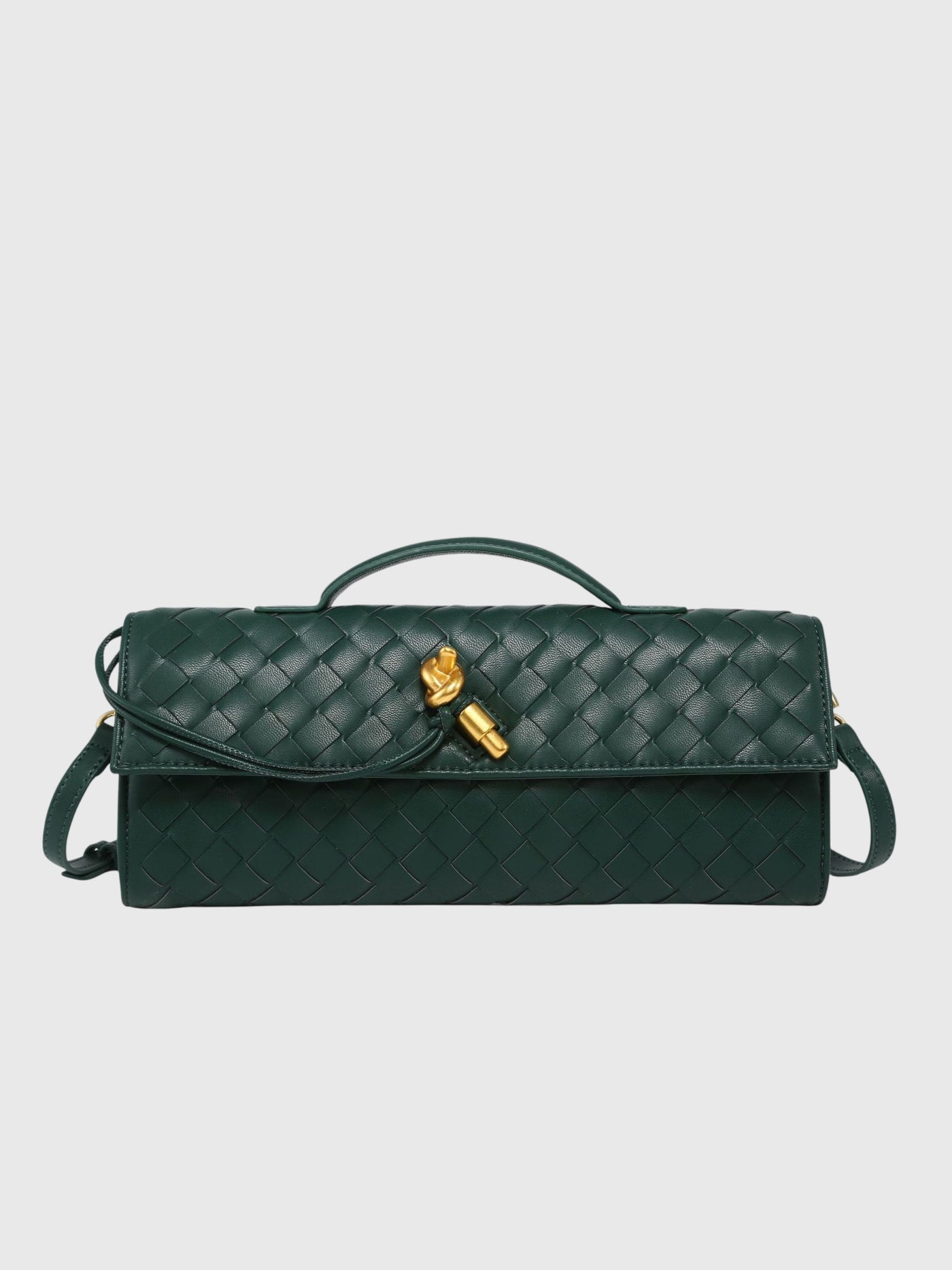 Camila | Luxe Slim Woven Clutch