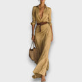 Paula | Wrap dress with belt