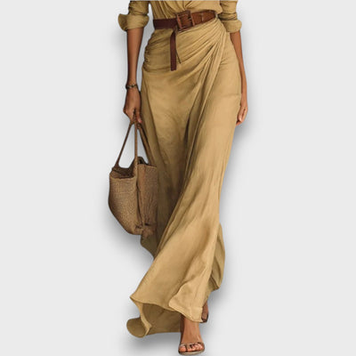 Tina | Wrap Dress with Belt at the Waist