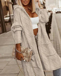Margrit | Long knit cardigan