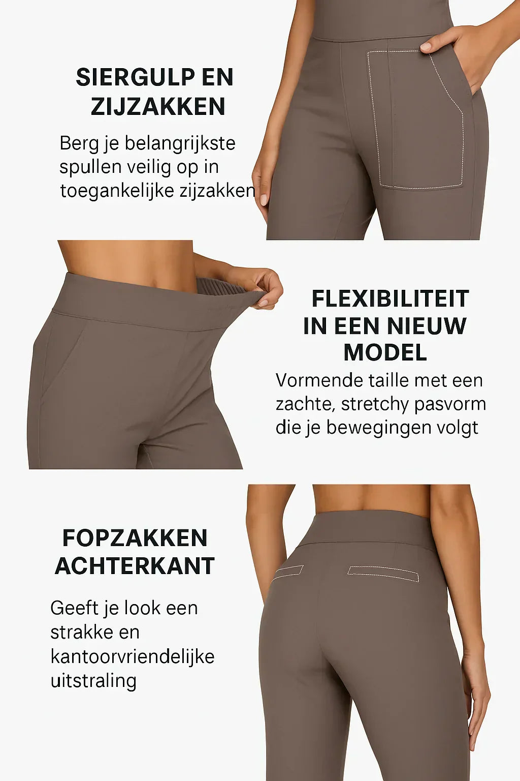 Mira | Comfortable Stretch Trousers