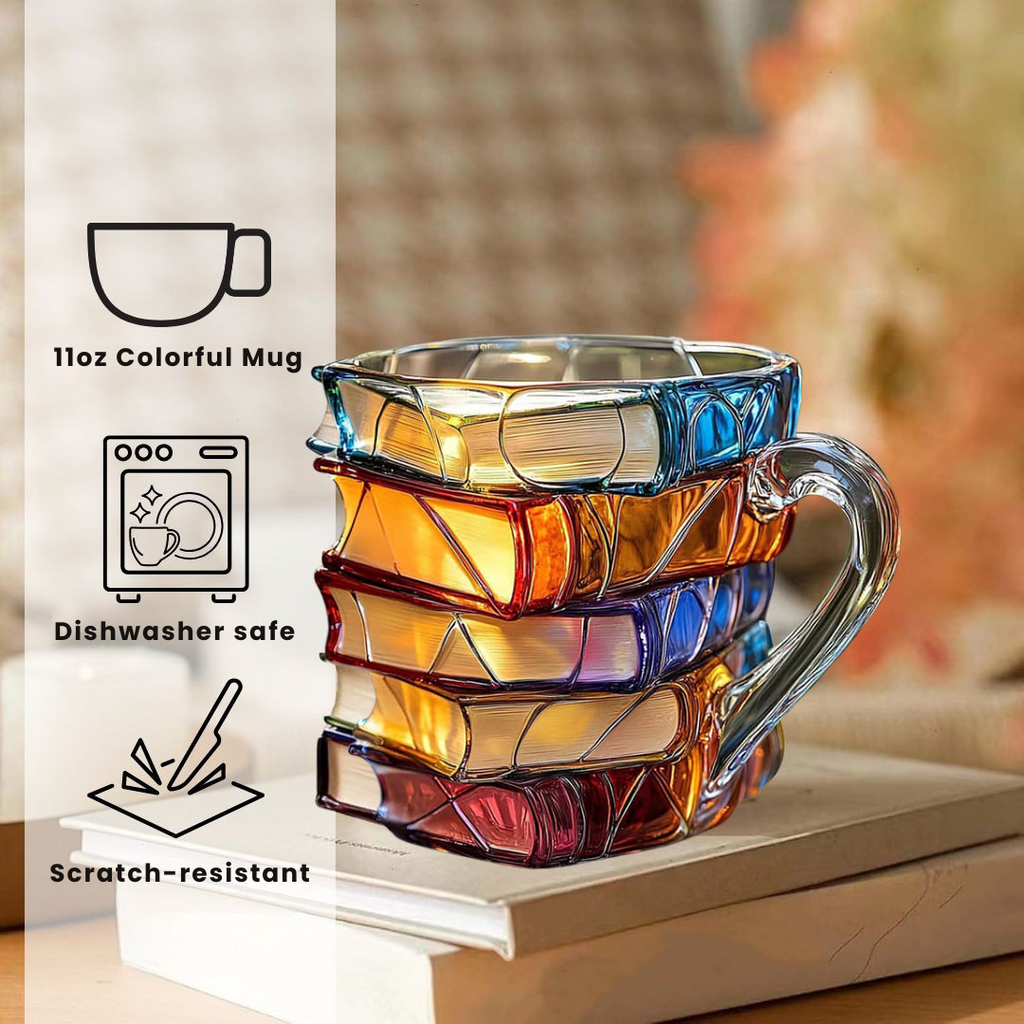 3D Reading Happiness Mug – Original